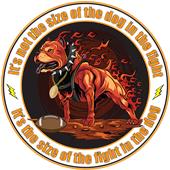 Epic Ladies Fight In The Dog V-Neck Graphic T-Shirts