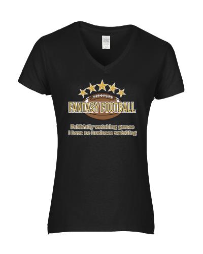 Epic Ladies Fantasy Faithful V-Neck Graphic T-Shirts