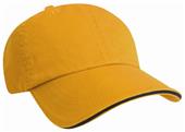 KC Caps Unconstructed Chino Washed Twill Sandwich Cap KC Caps Unconstructed Chino Washed Twill Sandwich Cap
