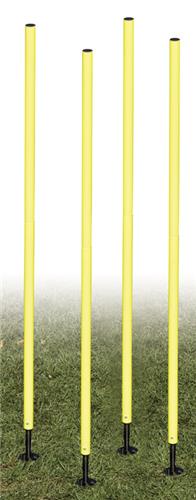 Champion Outdoor Agility Poles Spring Loaded (Set)