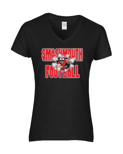 Epic Ladies Smash Mouth V-Neck Graphic T-Shirts. Free shipping.  Some exclusions apply.