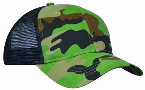 KC Caps Adult Fashion Camo Mesh Cap S7040. Embroidery is available on this item.