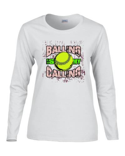 Epic Ladies My Calling SB Long Sleeve Graphic T-Shirts. Free shipping.  Some exclusions apply.
