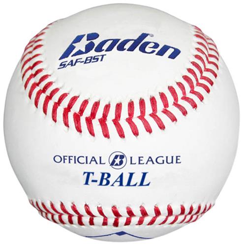 Baden Saf-T-Soft T-Ball Raised Seam Baseballs C/O