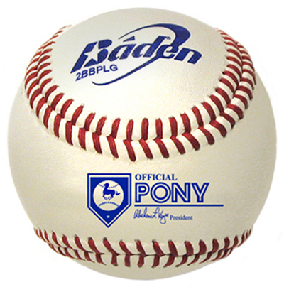 Baden Pony League Raised Seam Baseball (DZ) 2BBPLG