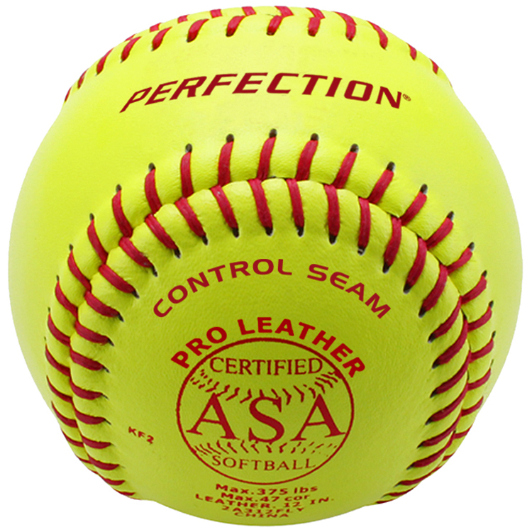 E15326 Baden ASA Fast Pitch Leather 12" Softballs (DZ)