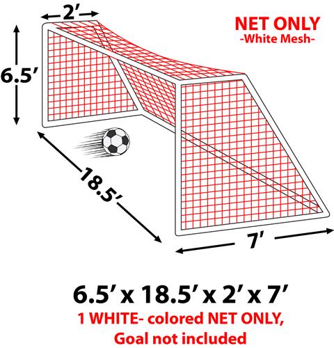 Epic 3MM Soccer Goal Nets SN2-6.5x18.5x2x7-EA