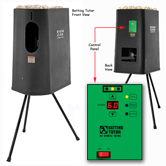 E15452 Batting Tutor Baseball Pitching Machines