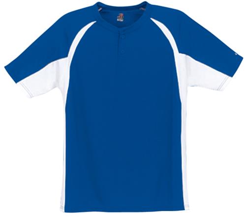 Badger Adult Youth Hook Placket Baseball Jerseys. Decorated in seven days or less.