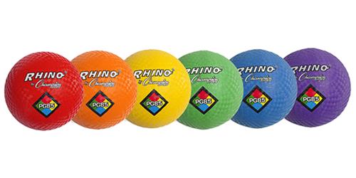 Rhino 8.5" Playground Balls (Set of 6)