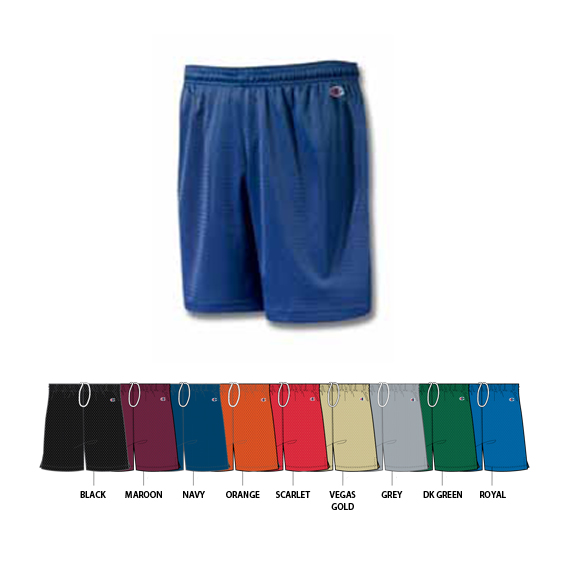 champion mesh shorts 7'' inseam