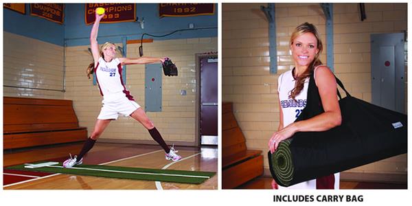 Jennie Finch Softball Pitch Mat With Powerline Epic Sports