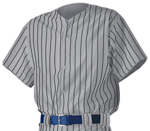 Adult Medium AM (SCARLET) Full Button Baseball Jerseys