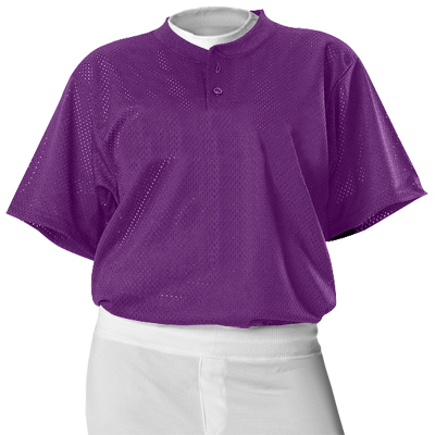 Alleson Youth Two Button Baseball Jerseys-Closeout