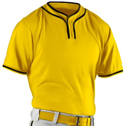 Alleson Youth Microfiber 2 Button Baseball Jerseys