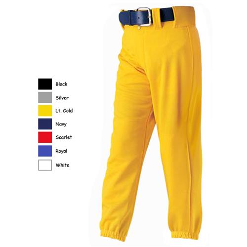 Alleson 605PY Youth Baseball Pants. Braiding is available on this item.