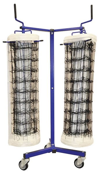 Volleyball Net Storage Rack - Net Keeper - Double Net VNK22 ...