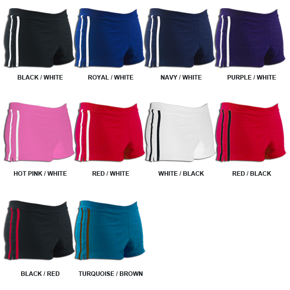hot pink cheer shorts