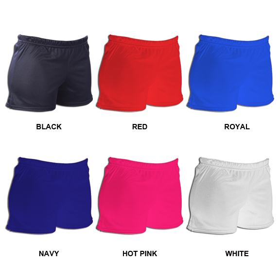 hot pink cheer shorts