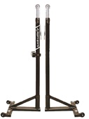 T-Base Competition Volleyball Uprights (FeatherLite (Pin-Stop Height Adjust) Upright) - NFHS, NCAA