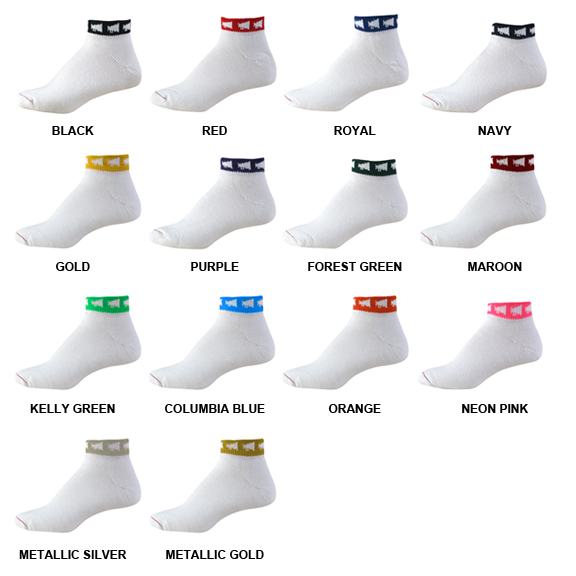 Pizzazz® “Cheer” Anklet Socks 2 Pairs NEW!