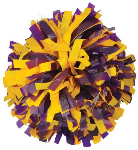 Pepco Adult Cheerleaders 2 Color Plastic Mix Poms