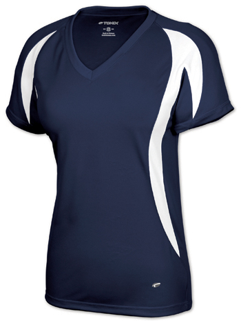 Tonix Ladies Aero Sports Shirts. Printing is available for this item.