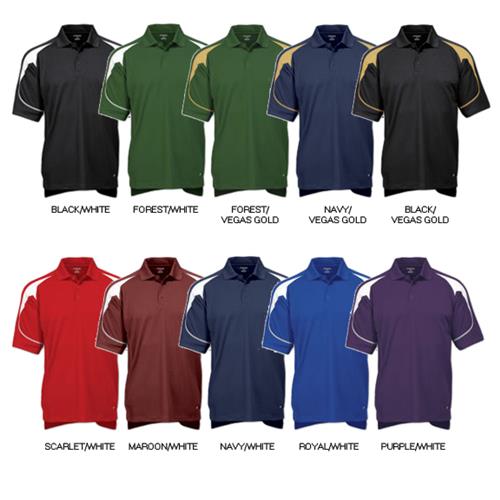 Tonix Mens "Playmaker" Sports Polos. Printing is available for this item.
