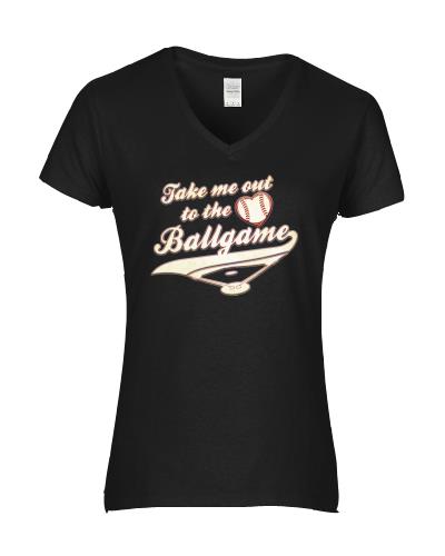 Epic Ladies Take Me Out V-Neck Graphic T-Shirts. Free shipping.  Some exclusions apply.