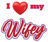 Epic Adult/Youth Love My Wifey Cotton Graphic T-Shirts