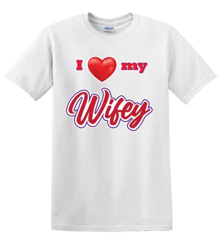 Epic Adult/Youth Love My Wife Cotton Graphic T-Shirts. Free shipping.  Some exclusions apply.