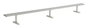 NRS Aluminum Portable Bench Without Backrest BE-DI. Free shipping.  Some exclusions apply.