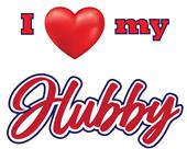 Epic Ladies I Love My Hubby V-Neck Graphic T-Shirts