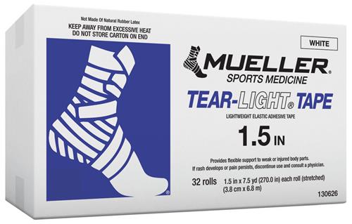 Mueller Tear-Light Color Tape Case of 24 Rolls