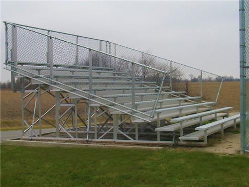 NRS 8 Row/10 Row National Series Aluminum PREFERRED Bleachers CL. Free shipping.  Some exclusions apply.
