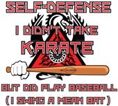 Epic Ladies Self Defense V-Neck Graphic T-Shirts