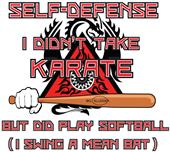 Epic Ladies Self Defense V-Neck Graphic T-Shirts