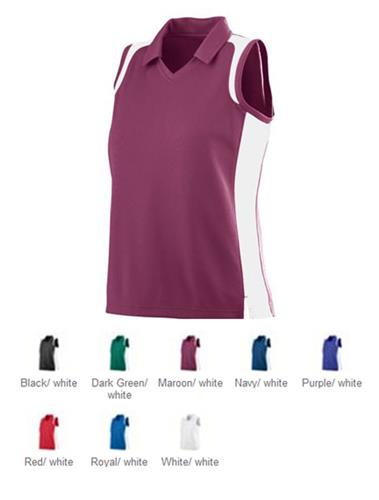 Augusta Ladies' Gameday Sleeveless Sport Shirts. Printing is available for this item.