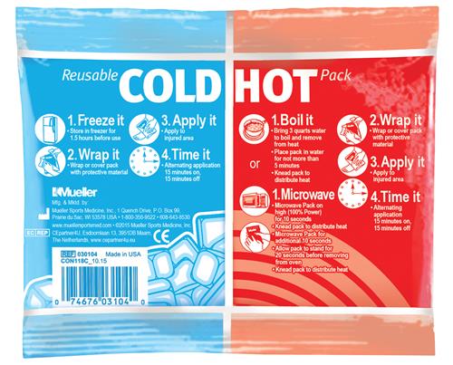 Mueller Reusable Small Cold/Hot Pack - 12pk