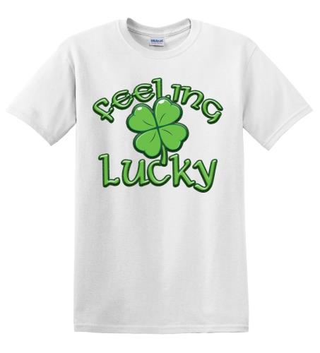 Epic Adult/Youth Feeling Lucky Cotton Graphic T-Shirts. Free shipping.  Some exclusions apply.