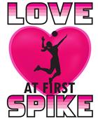 Epic Ladies Love @ First Spike V-Neck Graphic T-Shirts