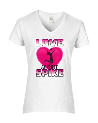 Epic Ladies Love @ First Spike V-Neck Graphic T-Shirts. Free shipping.  Some exclusions apply.