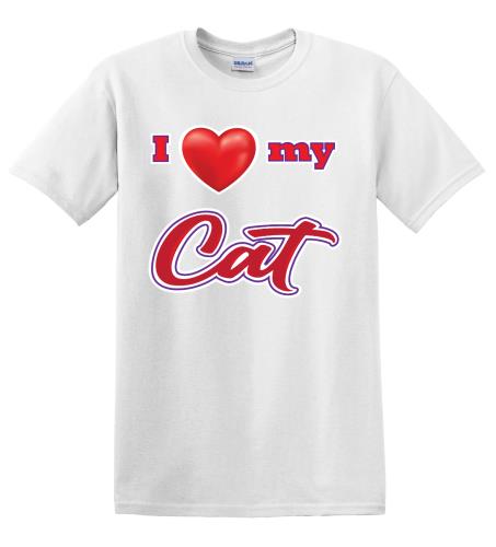 Epic Adult/Youth I Love My Cat Cotton Graphic T-Shirts. Free shipping.  Some exclusions apply.