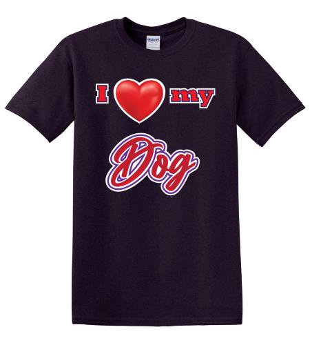 Epic Adult/Youth I Love My Dog Cotton Graphic T-Shirts. Free shipping.  Some exclusions apply.