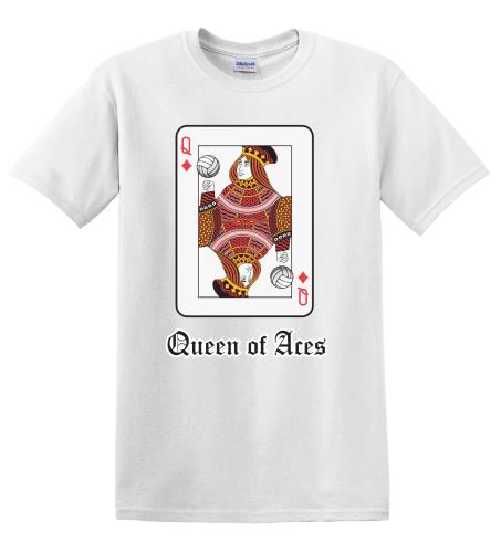 Epic Adult/Youth Queen of Aces Cotton Graphic T-Shirts. Free shipping.  Some exclusions apply.