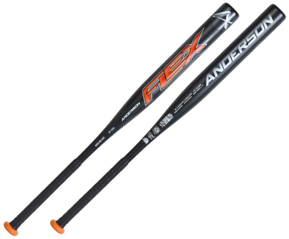 E165723 Anderson 2021 Flex Slowpitch SingleWall Softball Bat
