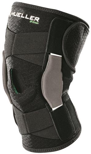 Mueller Green Self-Adjusting Hinged Knee Brace - Baseball Equipment & Gear