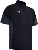 Under Armour Men's Squad Coach's Short Sleeve Zip 1351318