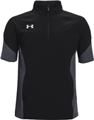 Under Armour Boys' Squad Short Sleeve Zip 1351408