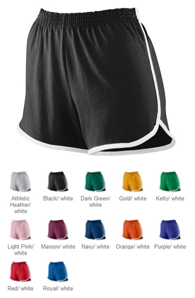 kelly green running shorts